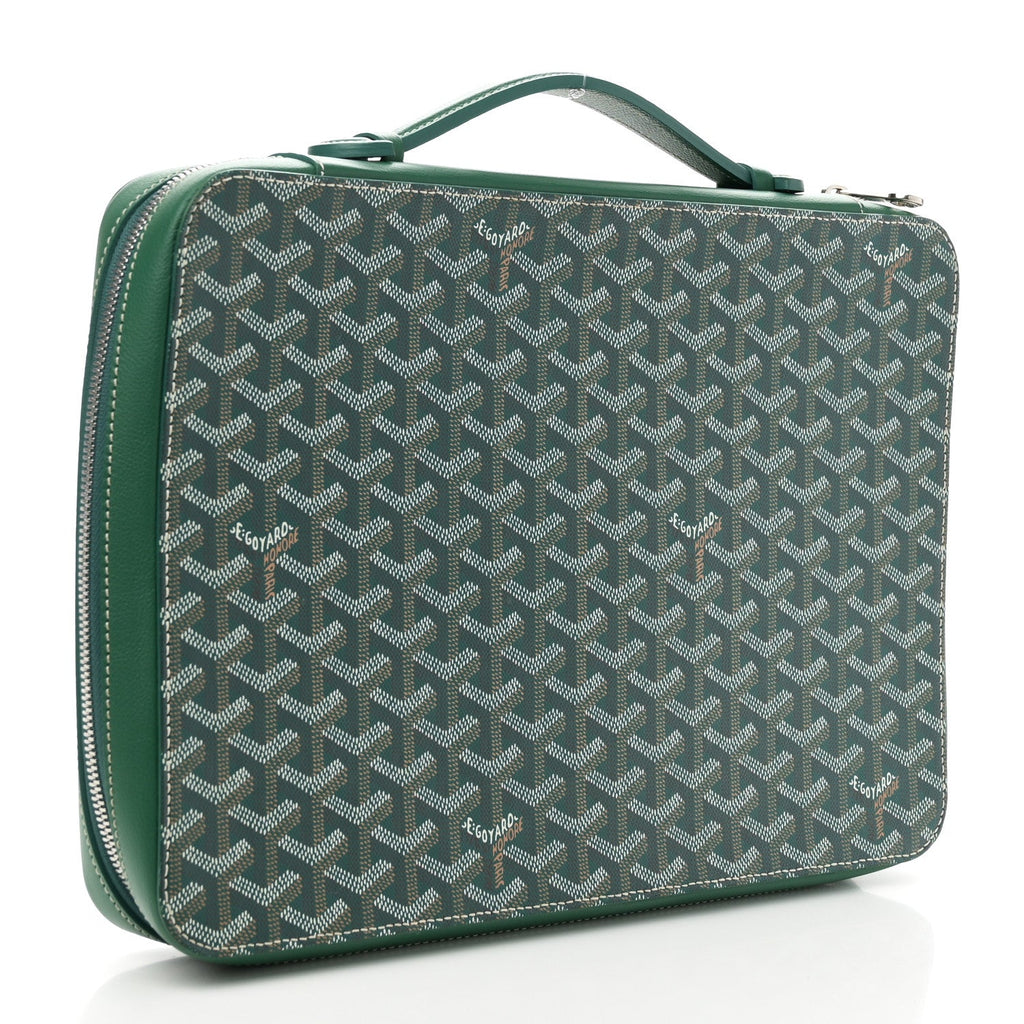Goyardine Universal Companion Portfolio Green
