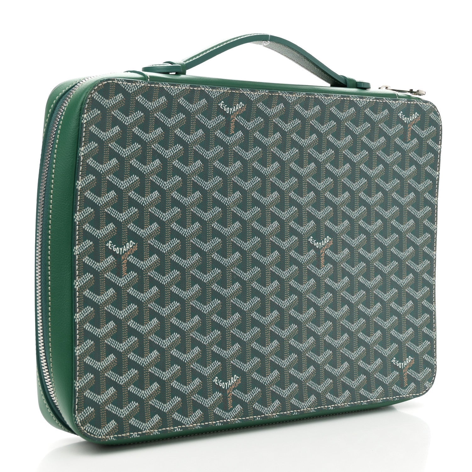 Goyardine Universal Companion Portfolio Green