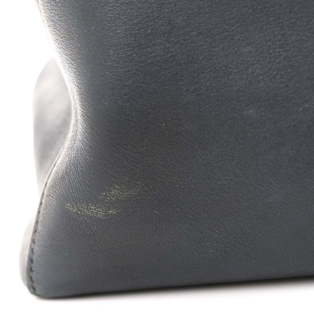 City Calf Tote Black