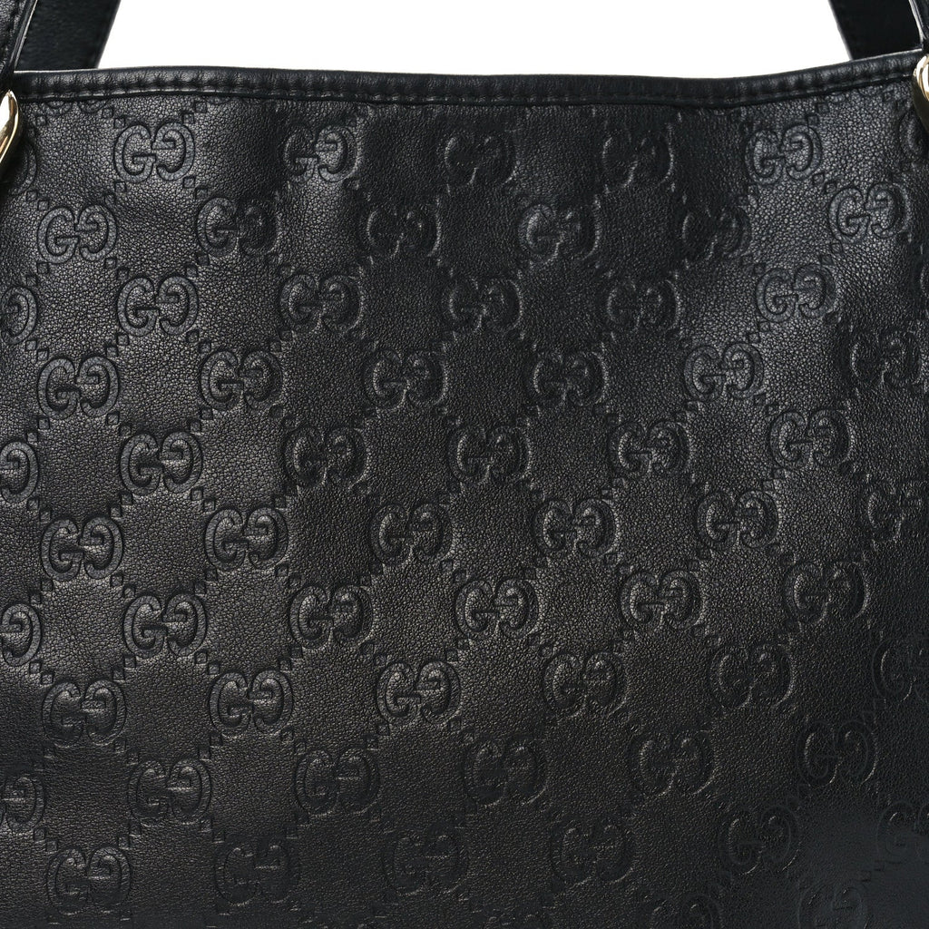 Calfskin Medium Abbey Shoulder Bag Black