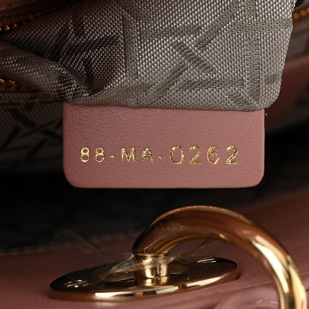 Lambskin Cannage Small My ABCDior Lady Dior Fard