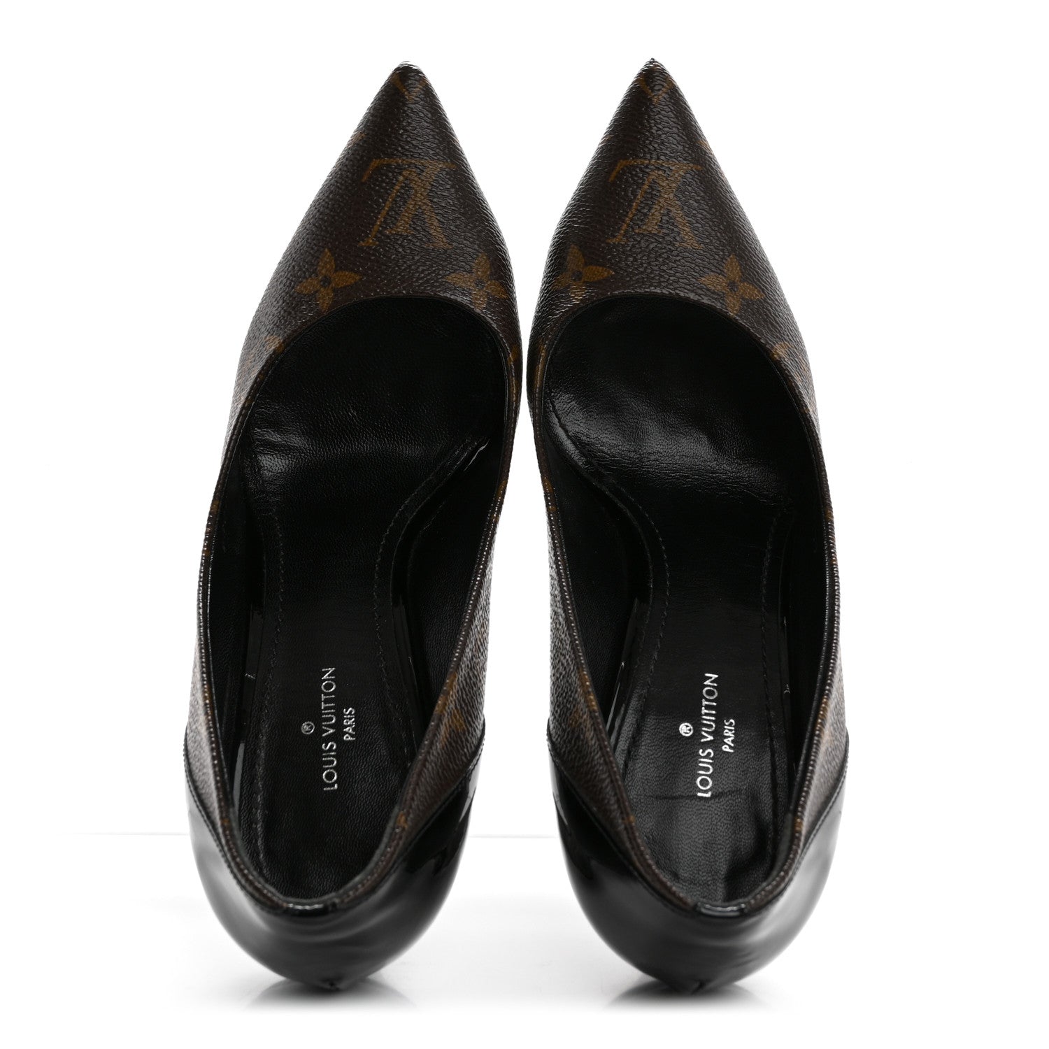 Monogram Cherie Pumps 36 Black