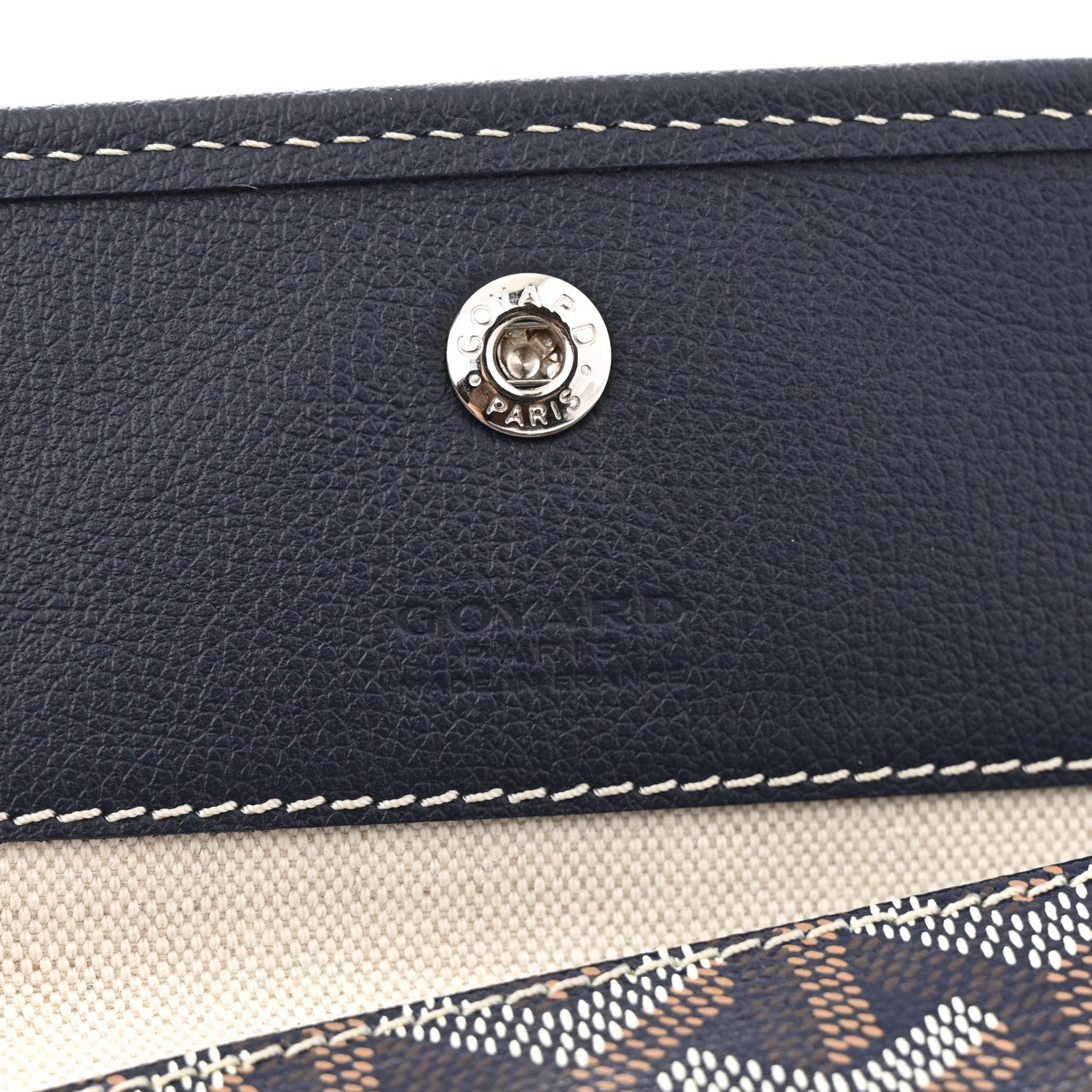 Goyardine Boheme Hobo Navy Blue