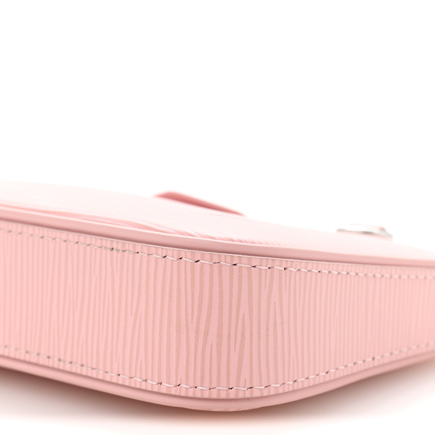 Epi Easy Pouch On Strap Rose Ballerine