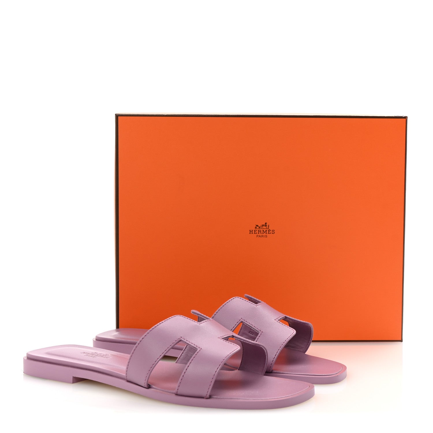 Calfskin Oran Sandals 38 Bruyère