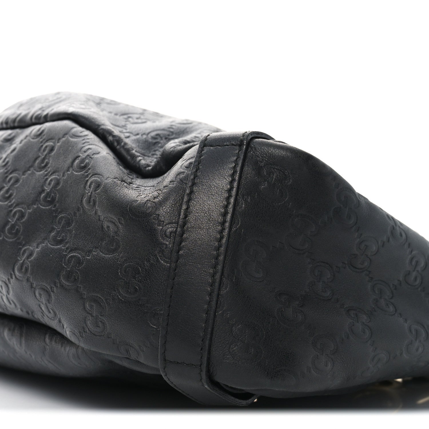 Calfskin Medium Abbey Shoulder Bag Black