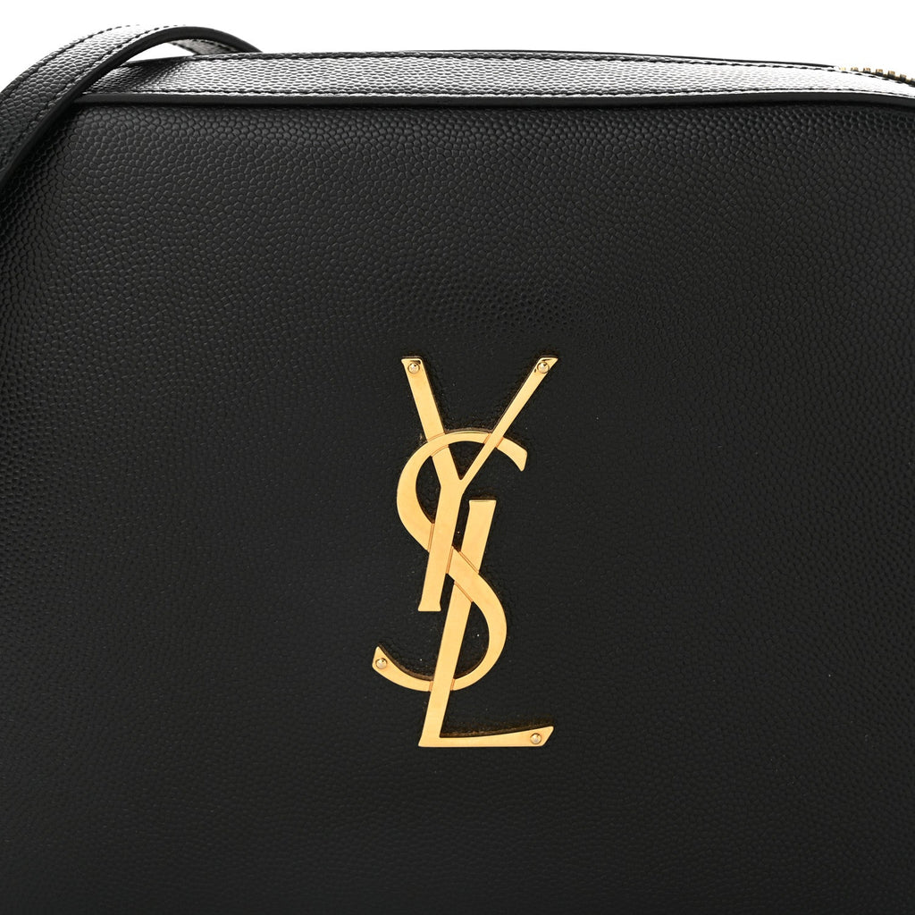 Grain De Poudre Medium Classic Monogram Camera Bag Black