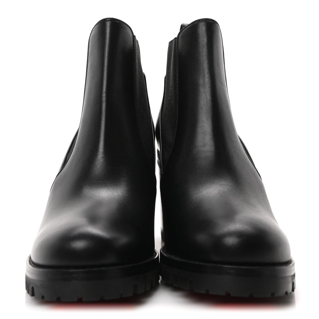 Calfskin Marchacroche 70 Chelsea Boots 35 Black