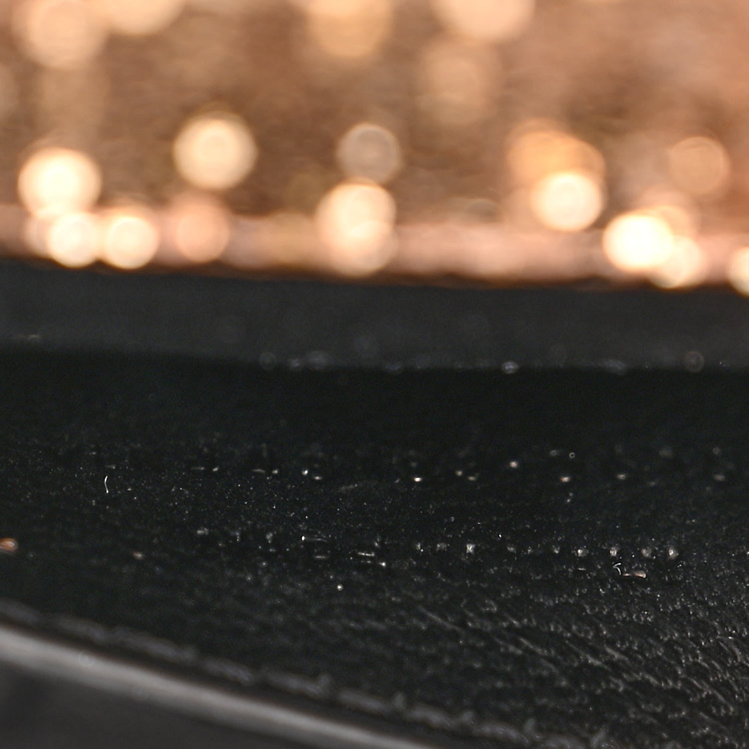 Glitter Monogram Galactica Satchel Gold