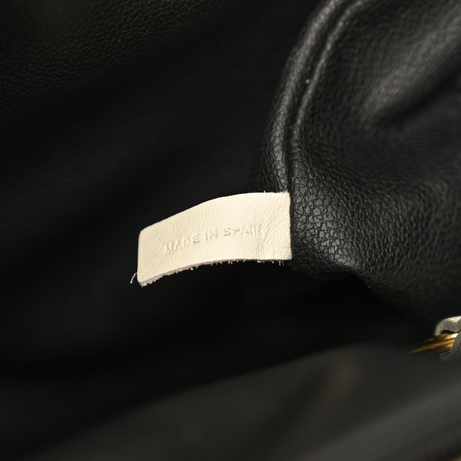 Calfskin Logo Mini Backpack White