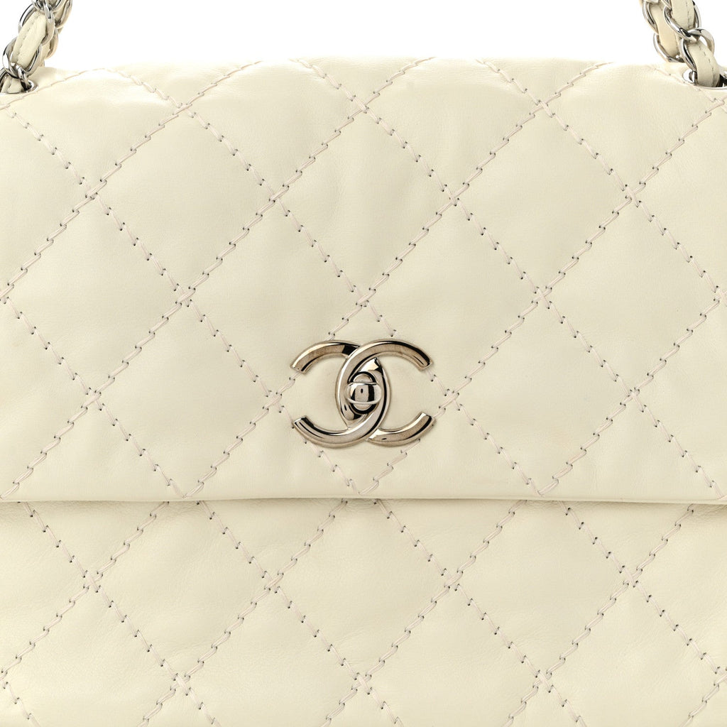 Calfskin Love Me Tender Flap White