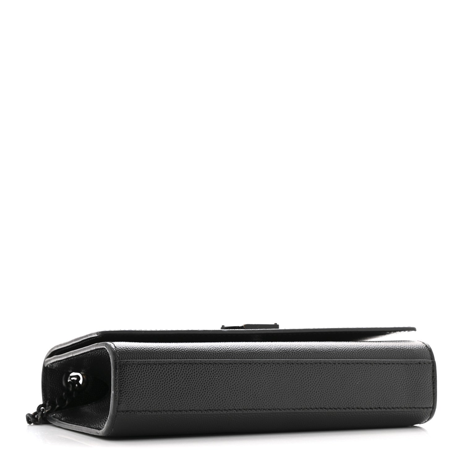 Grain De Poudre Medium Classic Monogram Monochrome Kate Satchel Black