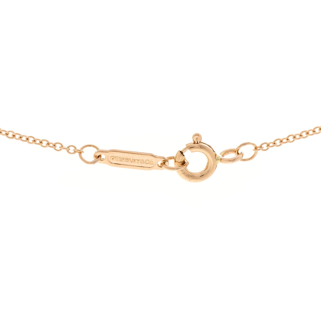 18K Rose Gold Diamond Small Victoria Necklace