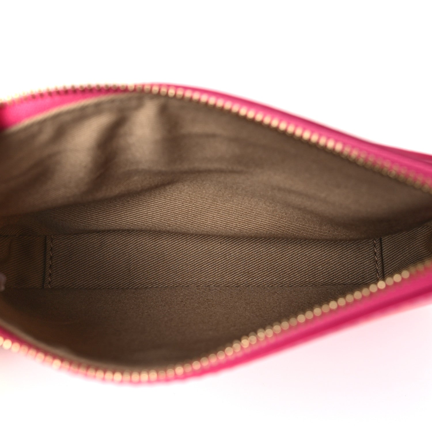 Calfskin Color Splash Mini Pouch on Chain Pink