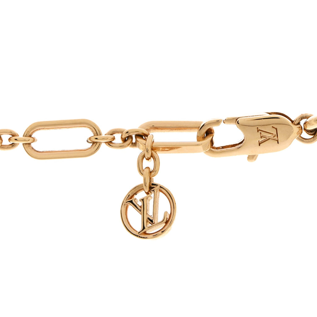 Metal My LV Chain Necklace Gold