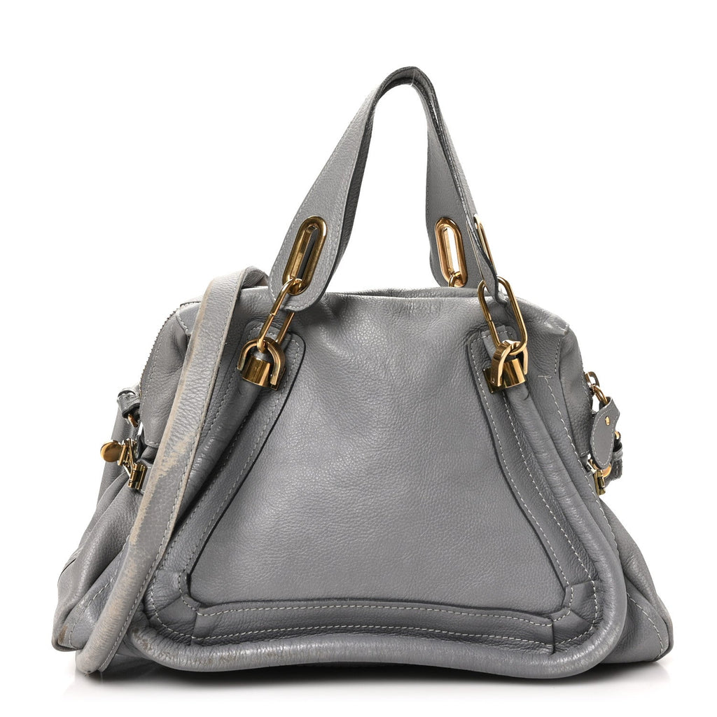 Calfskin Medium Paraty Cashmere Grey