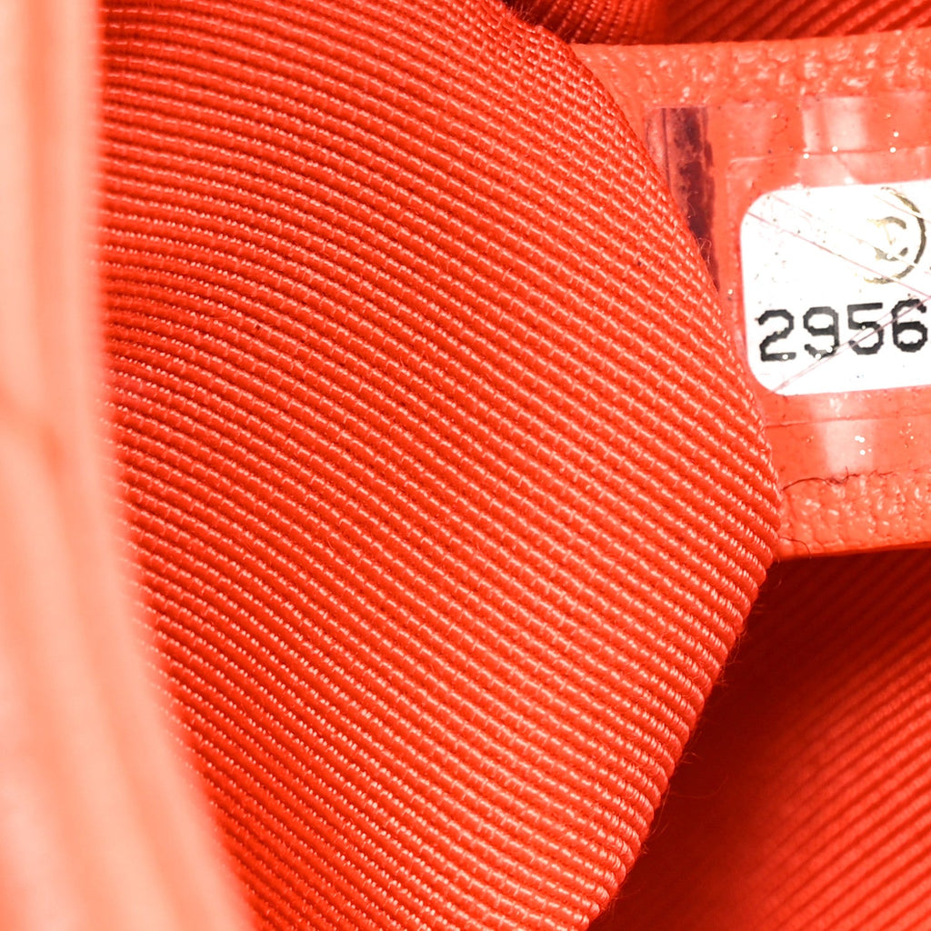 Goatskin Quilted Chanel 19 Waist Bag Orange