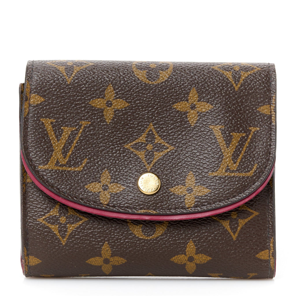 Monogram Ariane Compact Wallet Fuchsia