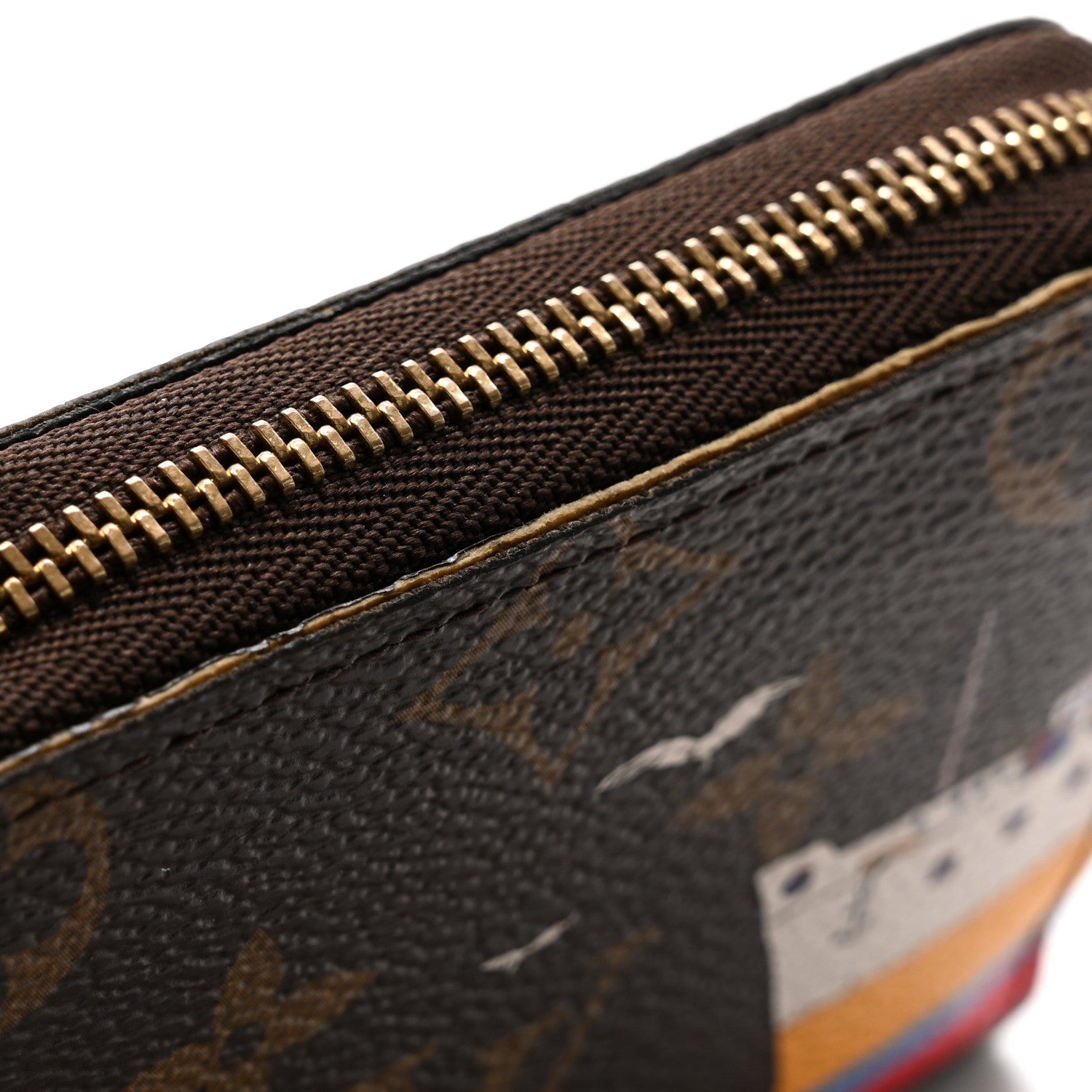 Monogram 2016 Christmas Animation Zippy Coin Purse