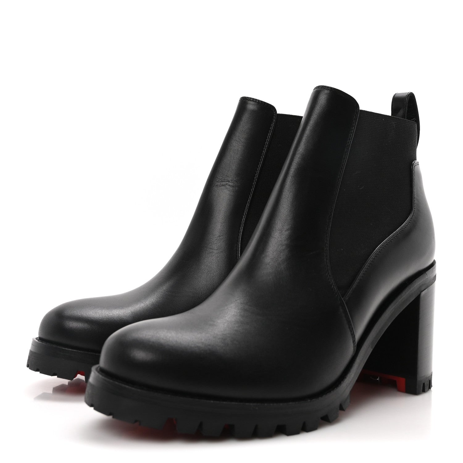 Calfskin Marchacroche 70 Chelsea Boots 35 Black