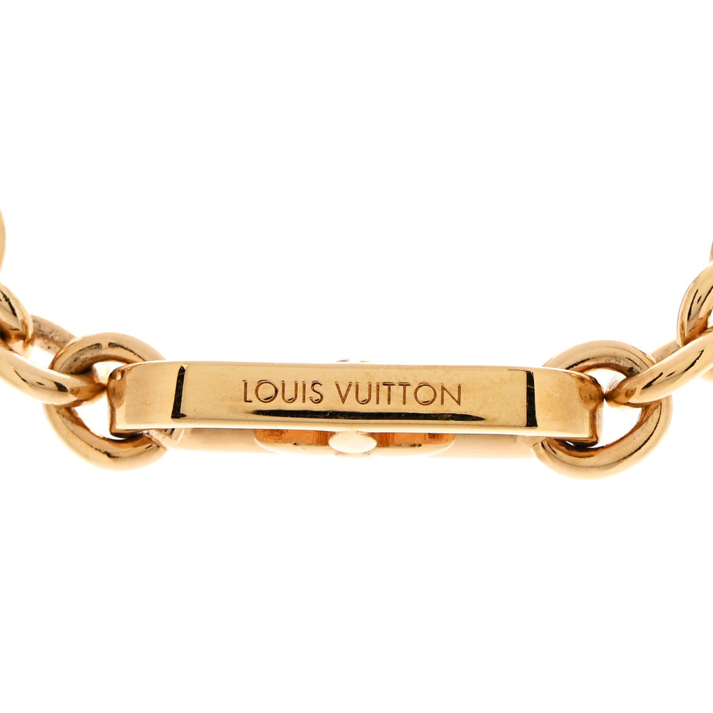 Metal My LV Chain Necklace Gold