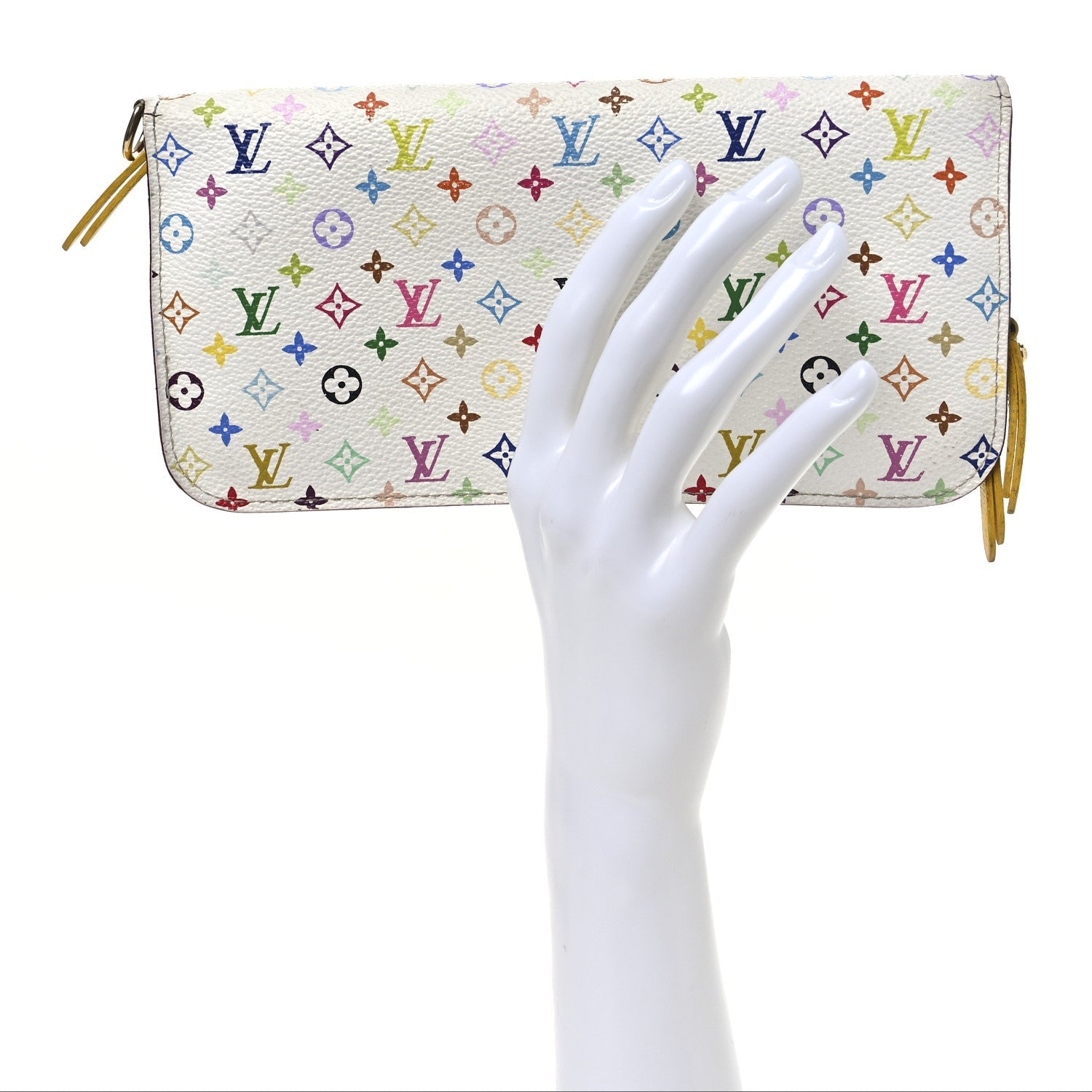 Monogram Multicolor Insolite Wallet White Citron
