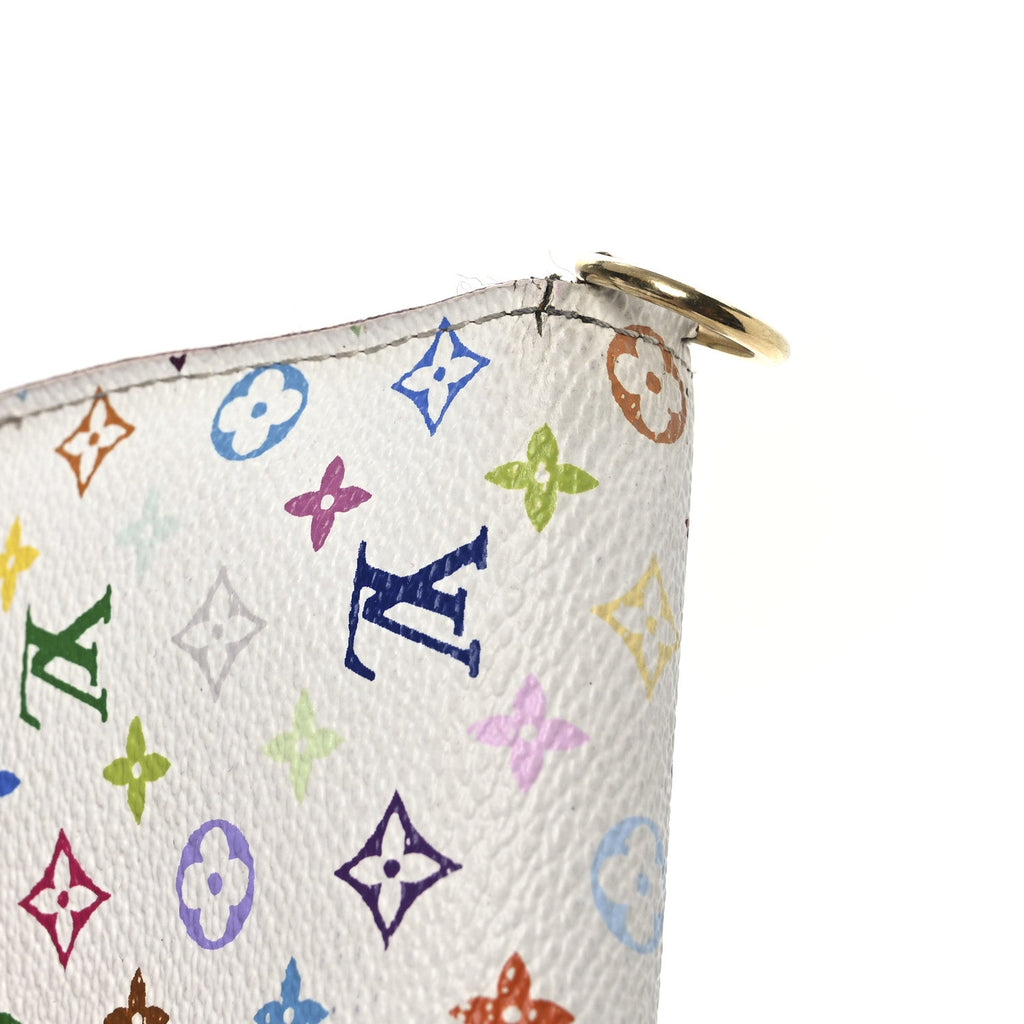 Monogram Multicolor Insolite Wallet White Citron