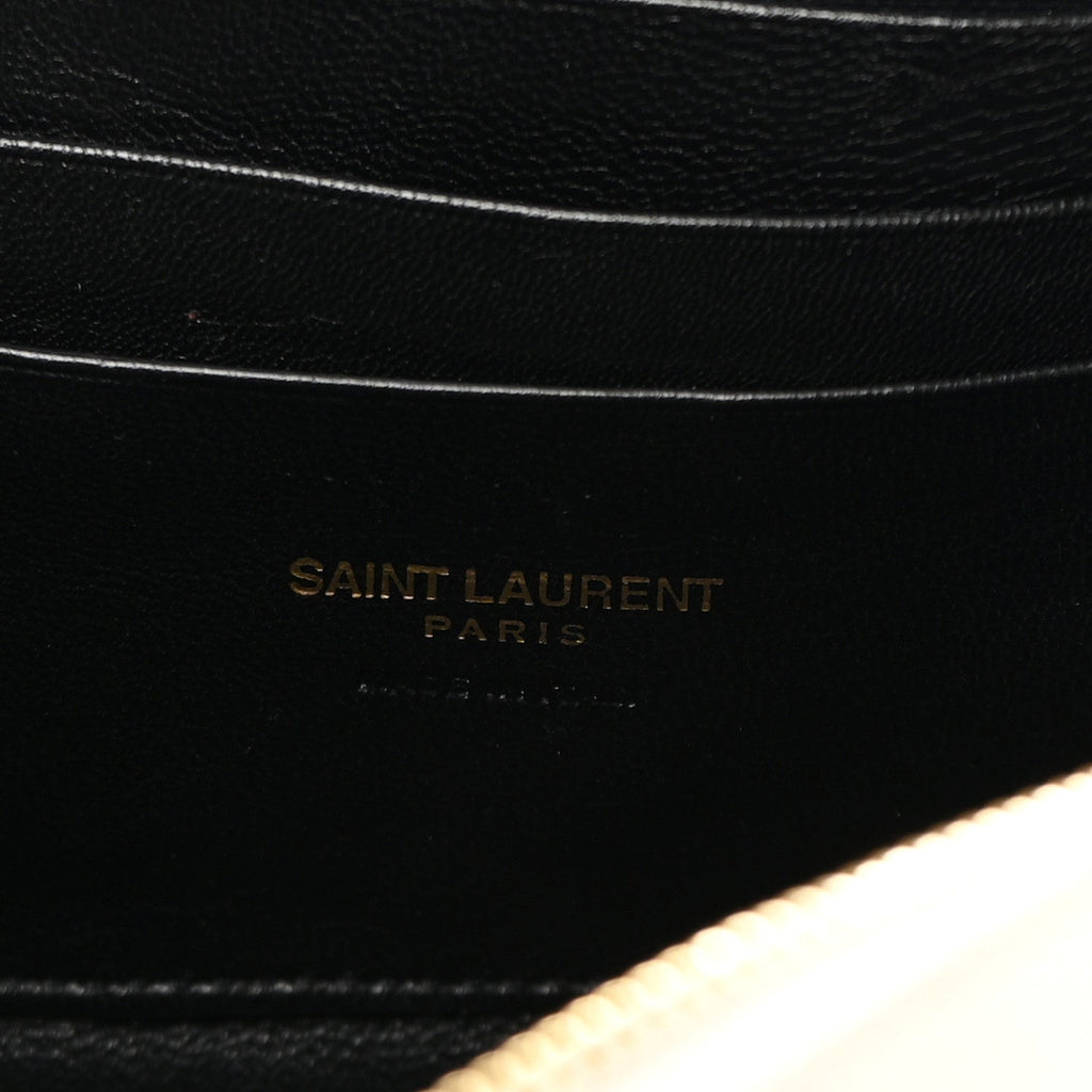 Grain De Poudre Matelasse Monogram Mini Lou Camera Bag Crema Soft