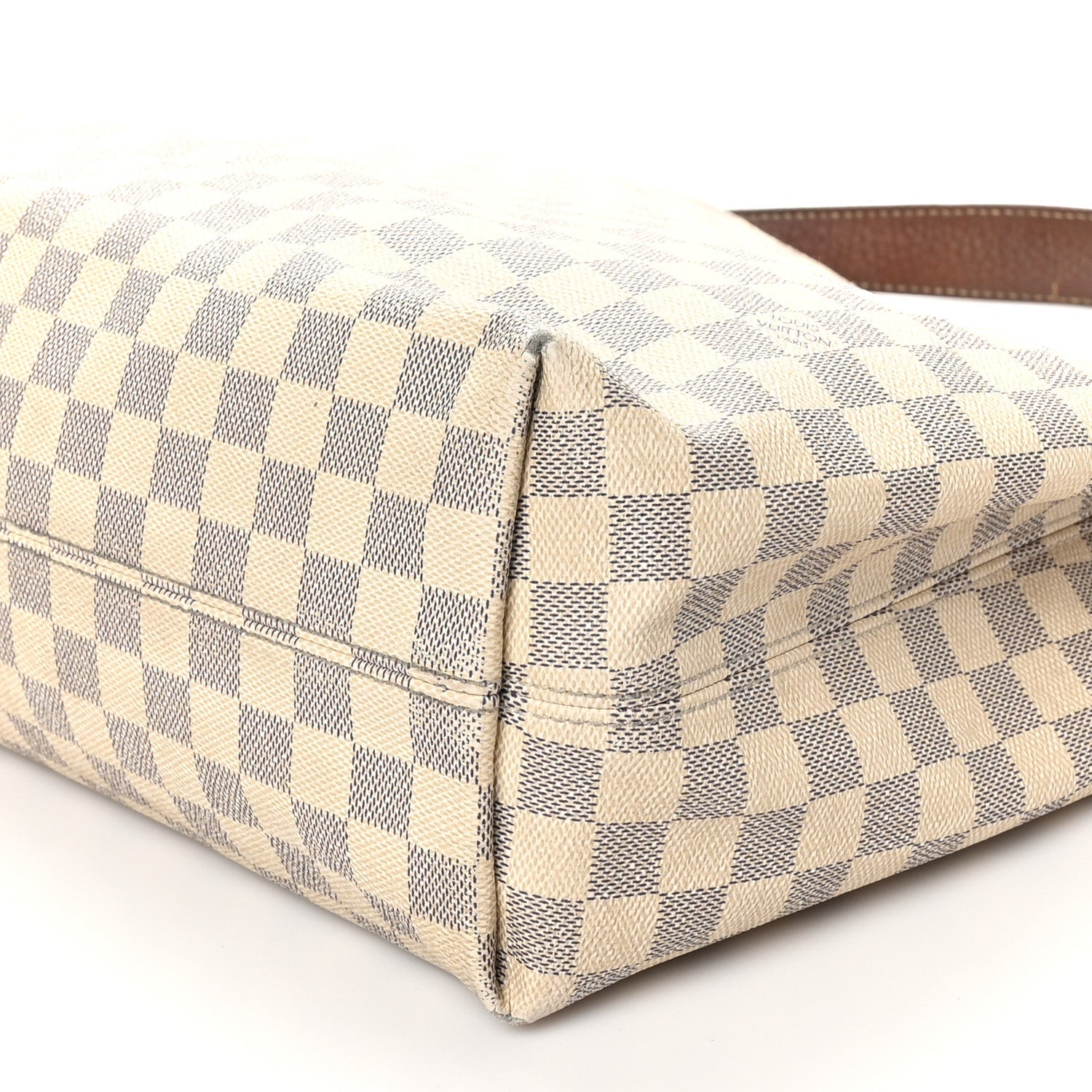 Damier Azur Graceful MM Rose Ballerine