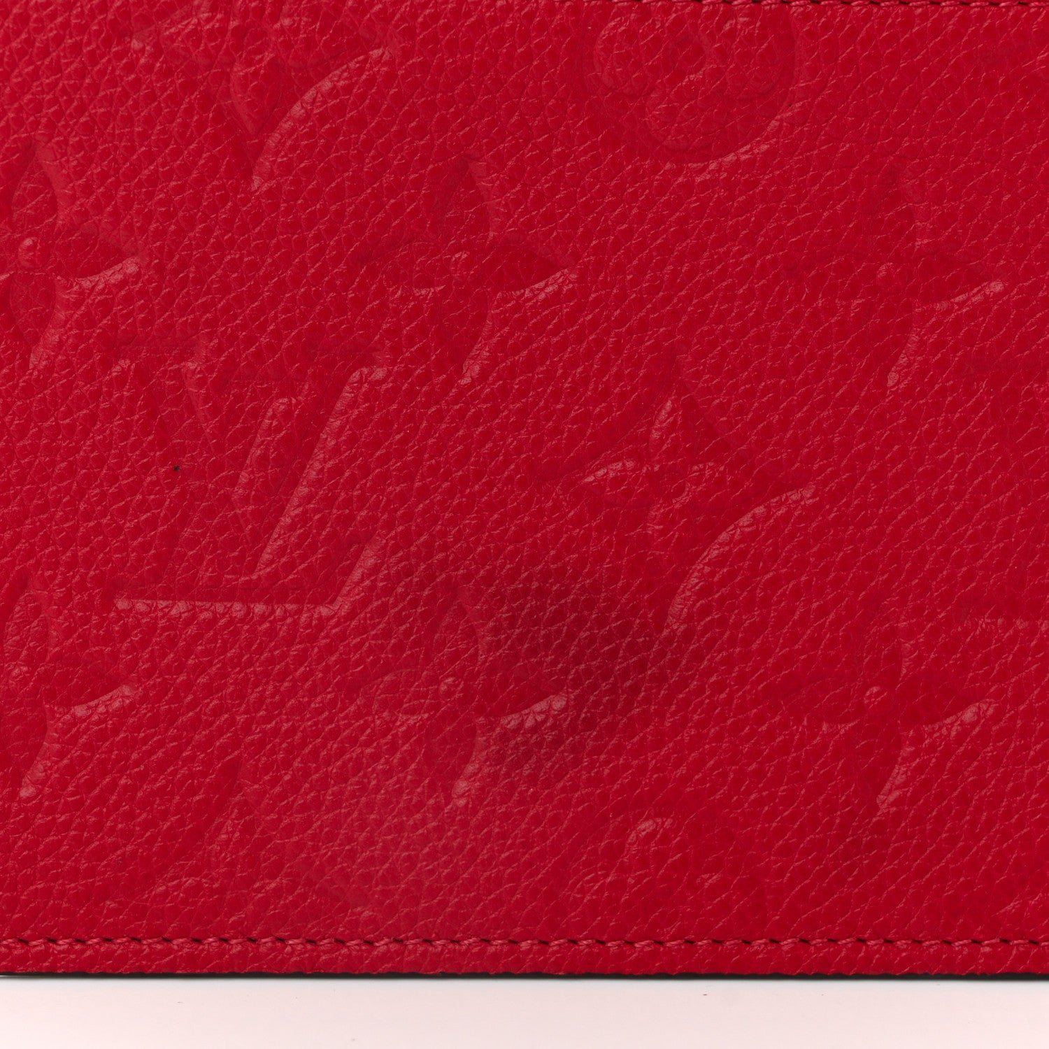 Empreinte Pochette Felicie Chain Wallet Scarlet