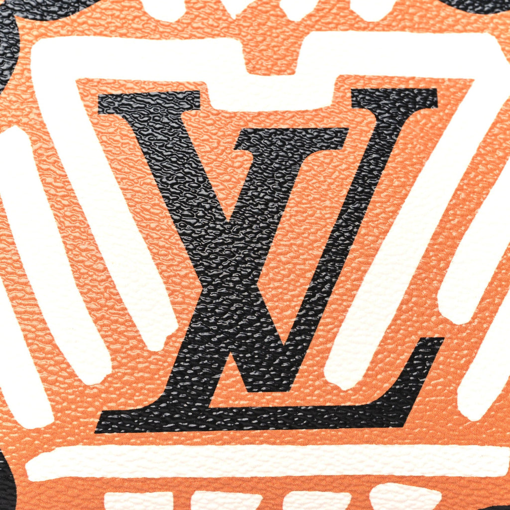 Monogram Giant Crafty Cosmetic Pouch Creme Caramel