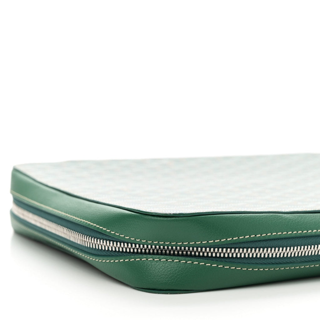 Goyardine Universal Companion Portfolio Green