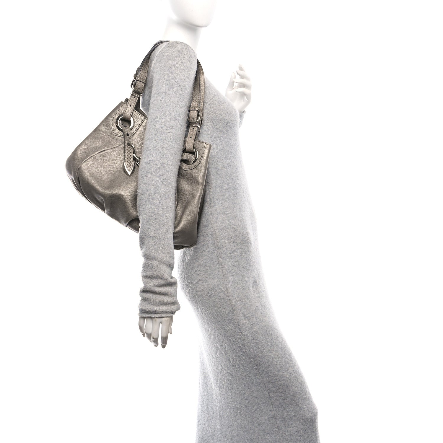 Cuoio Romano Selleria Pomodorino Tote Peltro