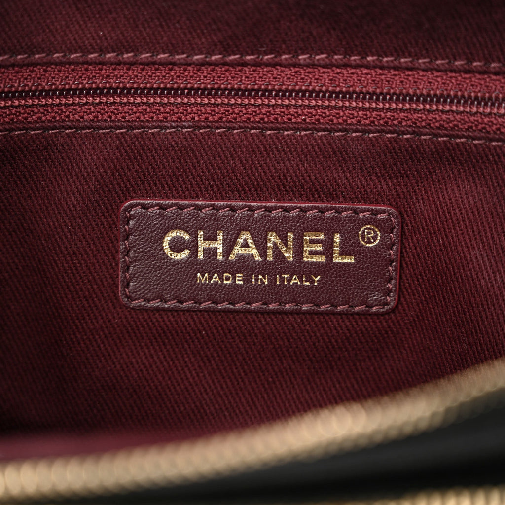 Caviar Quilted Business Affinity Waist Belt Bag Black