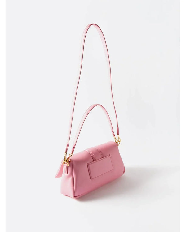 Jacquemus Bambimou Padded Leather Shoulder Bag (Pink)