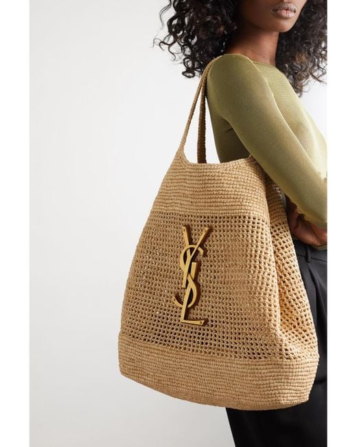 Raffia Icare Tote Bag